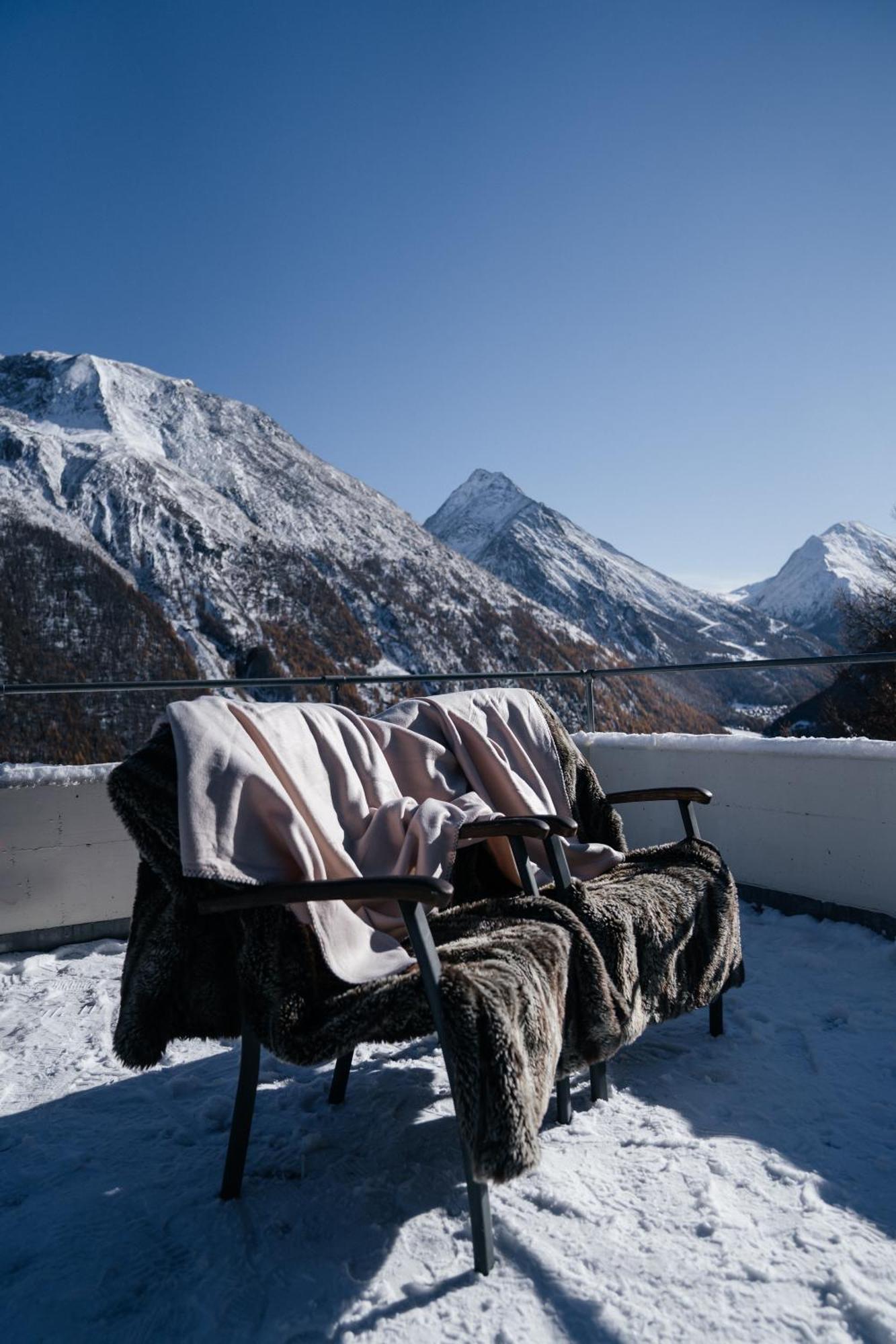 Waldhotel Fletschhorn Panoramic Retreat In Saas Fee Εξωτερικό φωτογραφία
